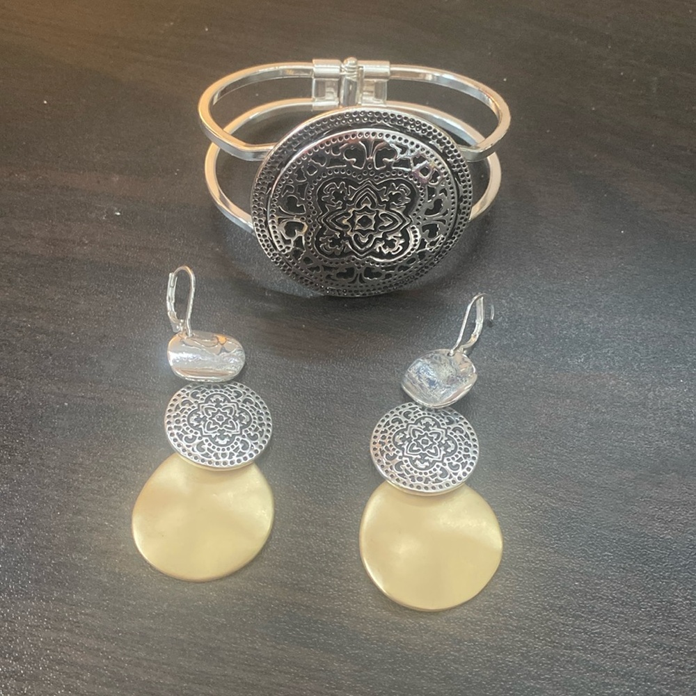 Western Navajo Concho Jewelry set